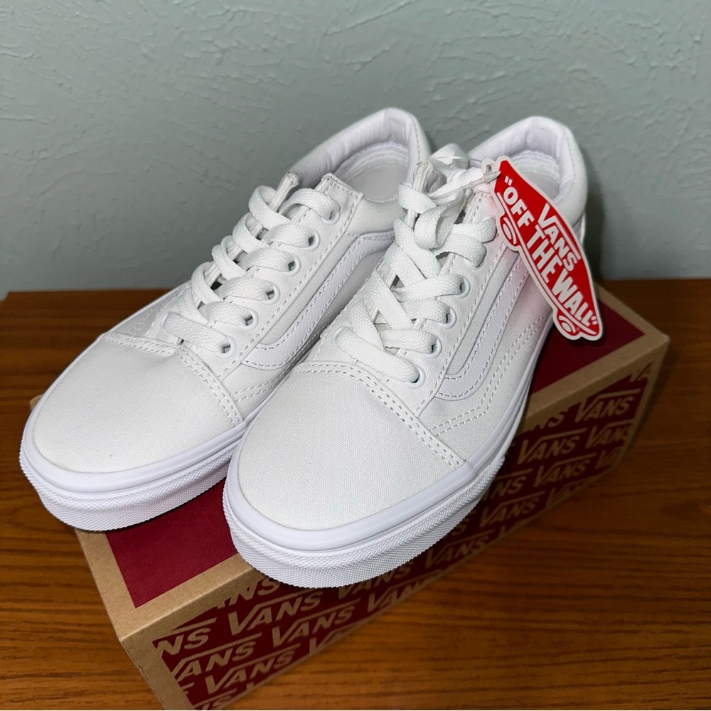 Vanz Old Skool True White/True White